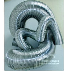 Гофра труба для отвода продуктов сгорания нержавейка