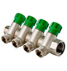 Коллектор  с регулирующими вентилями