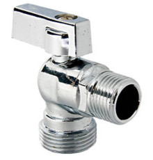 Кран шаровый угловой